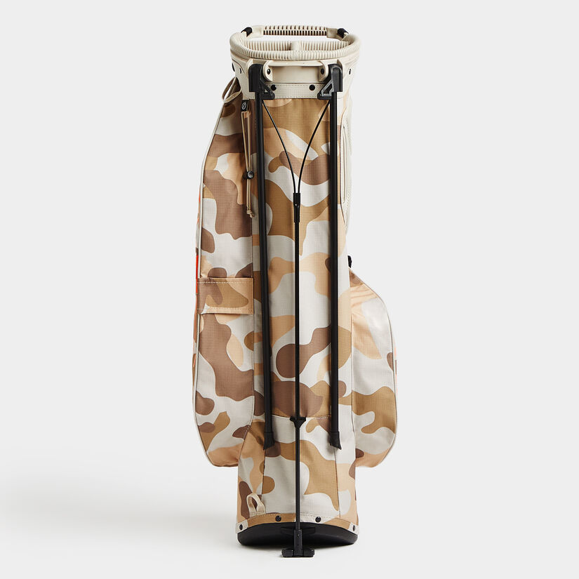 EXPLODED CAMO LIGHTWEIGHT CARRY GOLF BAG image number 7