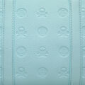 EMBOSSED SKULL & TEES LEATHER MINI DUFFEL CART BAG image number 5