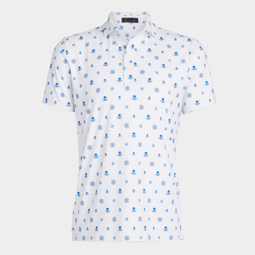 RGB TECH JERSEY MODERN SPREAD COLLAR POLO image number 1