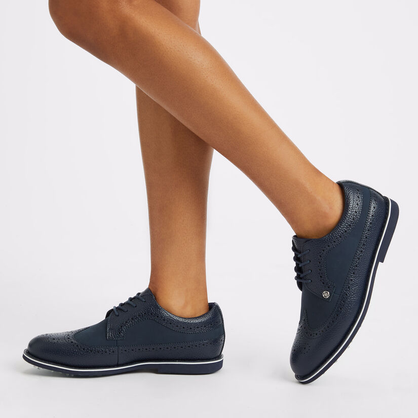 WOMEN'S GALLIVANTER NUBUCK LEATHER LONGWING GOLF SHOE image number 7