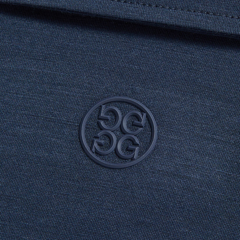 TECHNICAL PERFORMANCE FINE WOOL MODERN SPREAD COLLAR LONG SLEEVE POLO image number 7