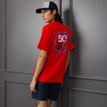 GRADIENT CIRCLE G'S COTTON SLIM FIT TEE