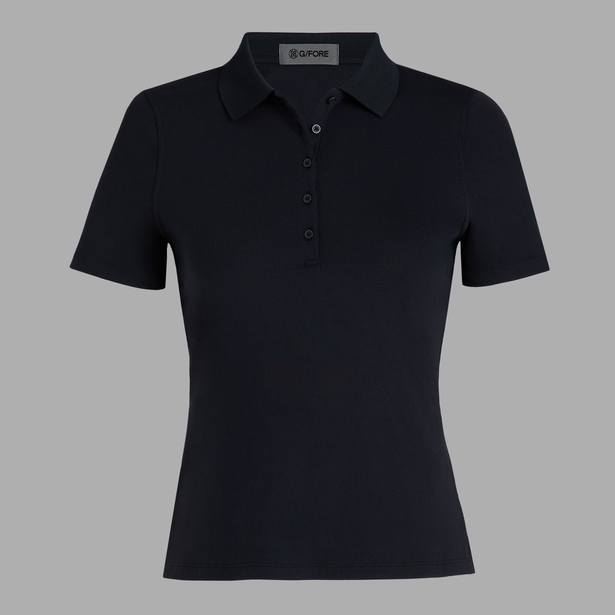 RIBBED TECH NYLON POLO | WOMEN'S POLO SHIRTS | G/FORE