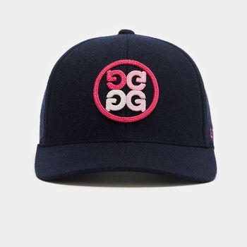 GRADIENT CIRCLE G'S FELT SNAPBACK HAT