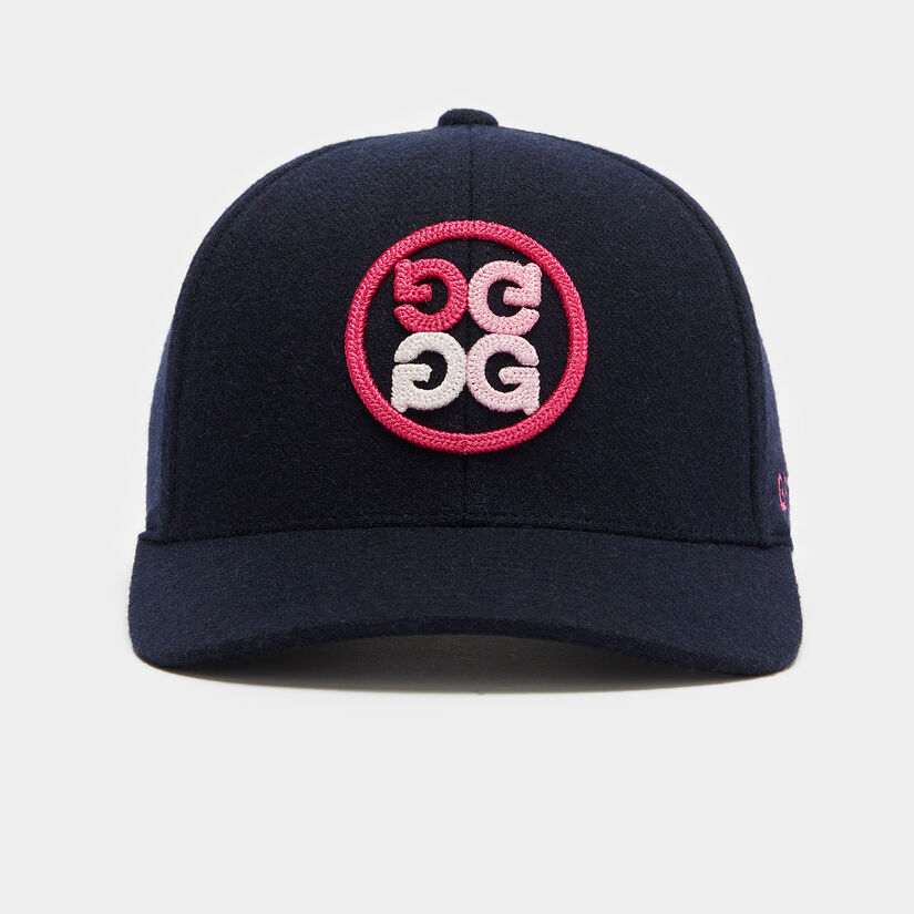 GRADIENT CIRCLE G'S FELT SNAPBACK HAT image number 2