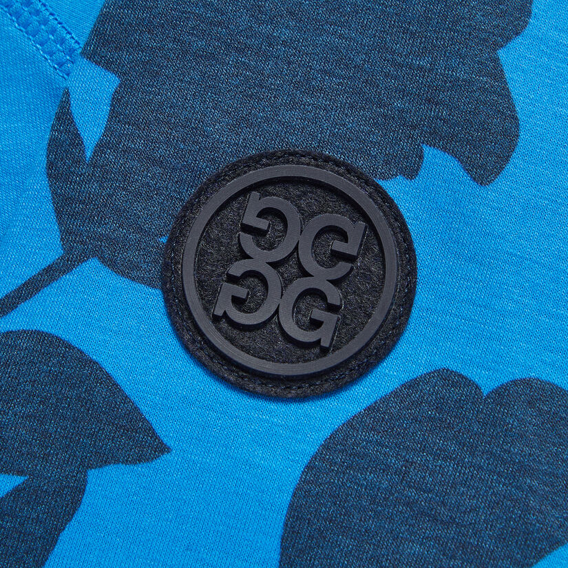 TONAL FLORAL LUXE QUARTER ZIP MID LAYER image number 7