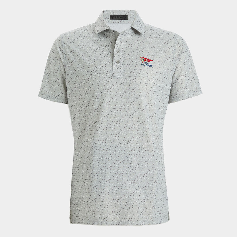 LIMITED EDITION U.S. OPEN AYE PAPI TECH PIQUÉ SLIM FIT POLO image number 1