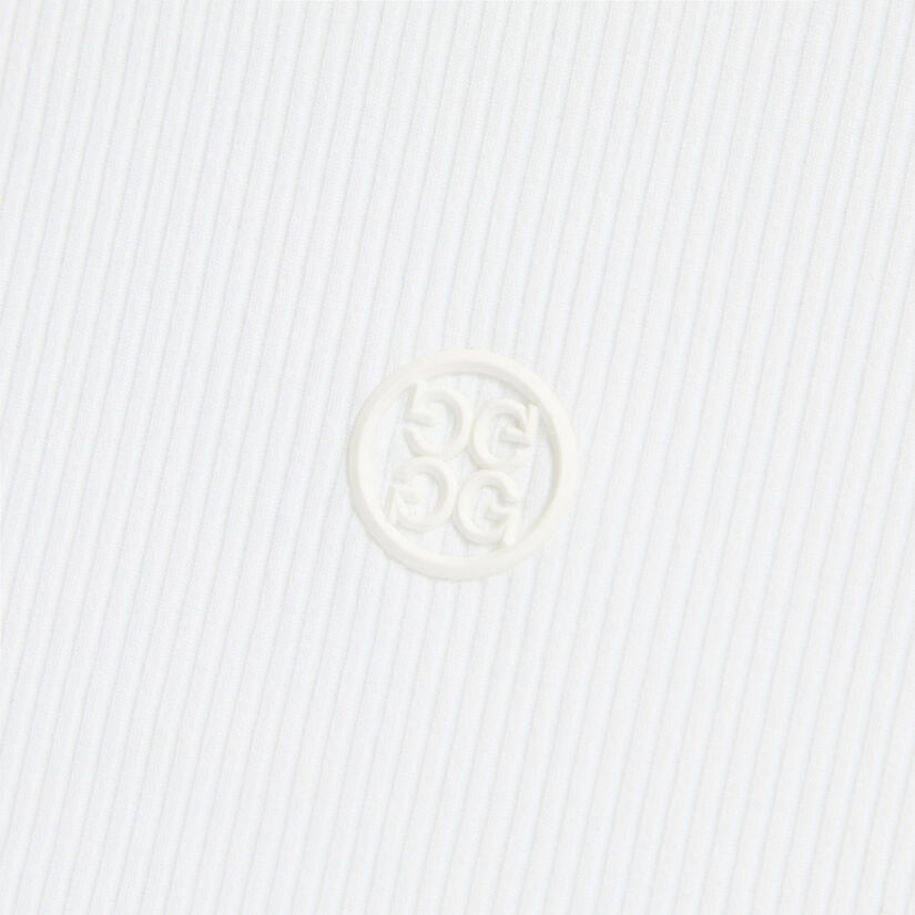 RIBBED TECH NYLON LONG SLEEVE POLO image number 6