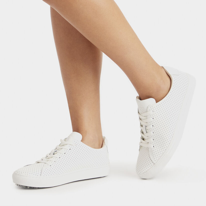WOMEN'S DURF PERFORATED LEATHER GOLF SHOE image number 7