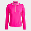 SILKY TECH NYLON ZIP POLO image number 1