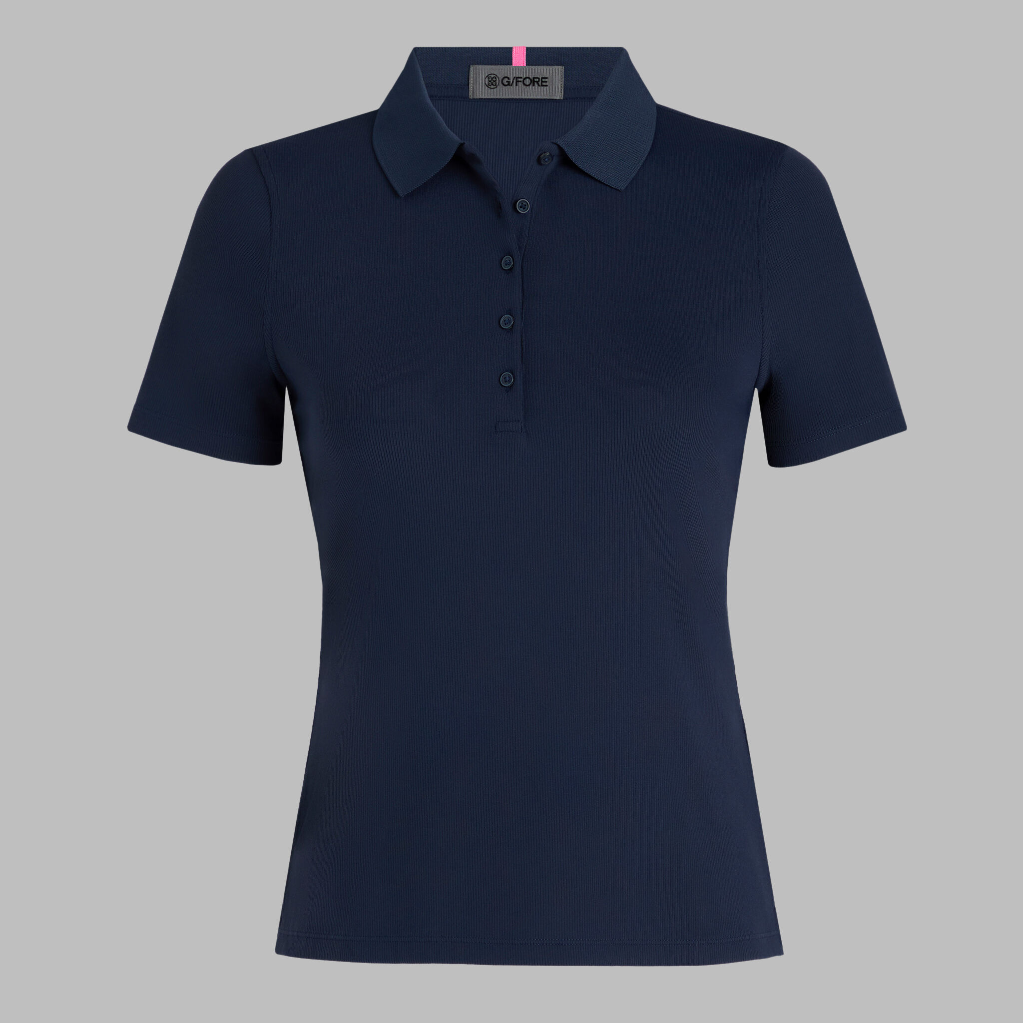 RIBBED TECH NYLON POLO | WOMEN'S POLO SHIRTS | G/FORE