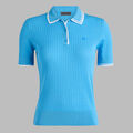RIBBED KNIT SWEATER POLO image number 1