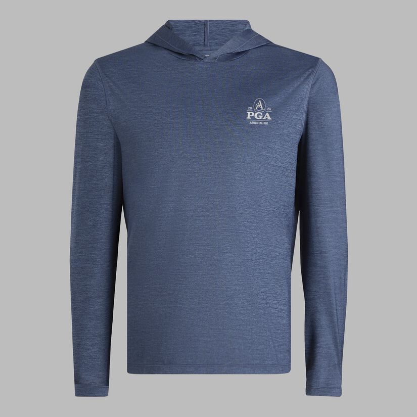 2026 PGA M&Eacute;LANGE ICE NYLON HOODIE image number 1