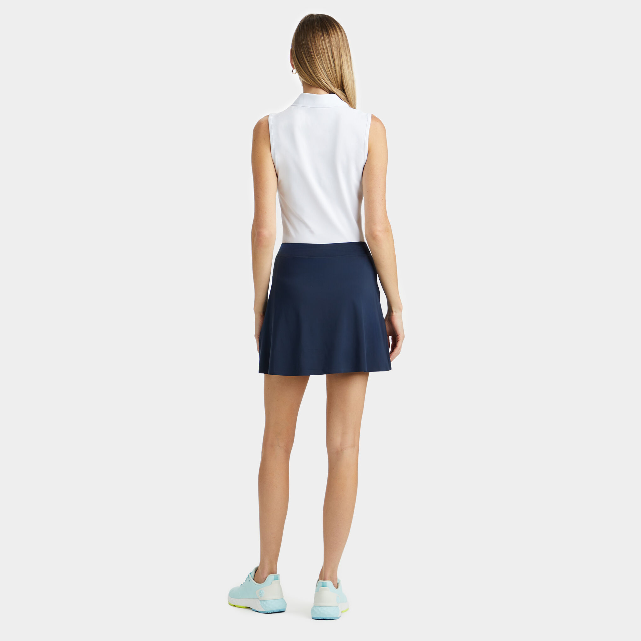Nike women's dri-fit tech pique sleeveless golf shirts 2025