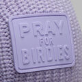 PRAY FOR BIRDIES WOOL CASHMERE BEANIE image number 2