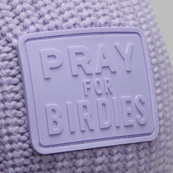 PRAY FOR BIRDIES WOOL CASHMERE BEANIE