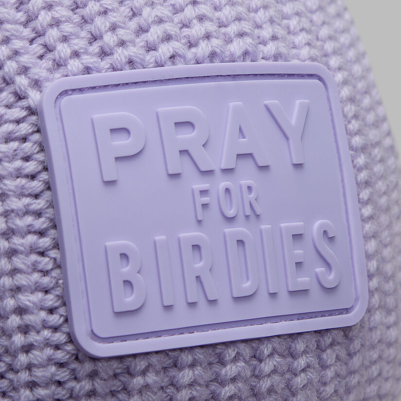 PRAY FOR BIRDIES WOOL CASHMERE BEANIE image number 2