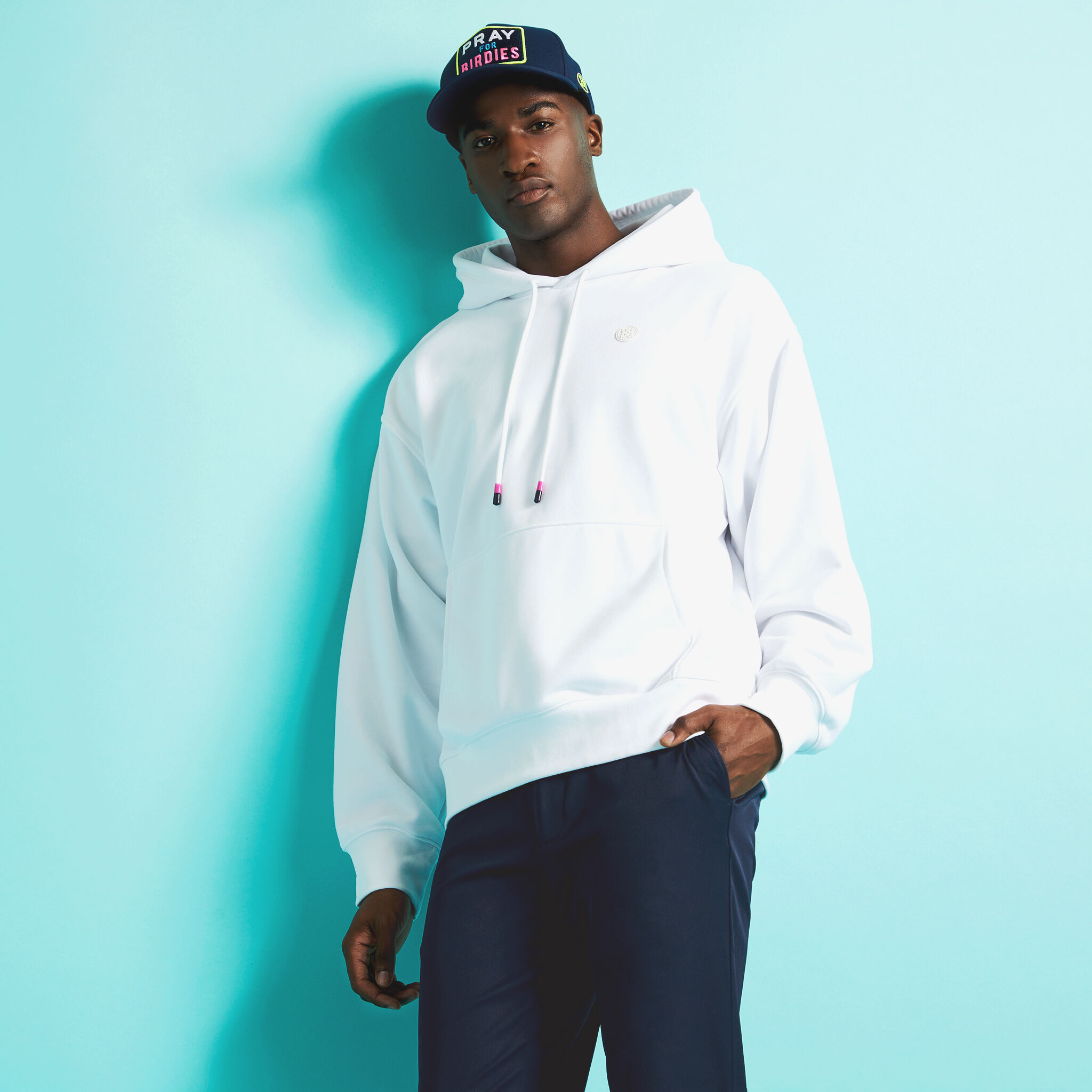 White store hoodie oversized