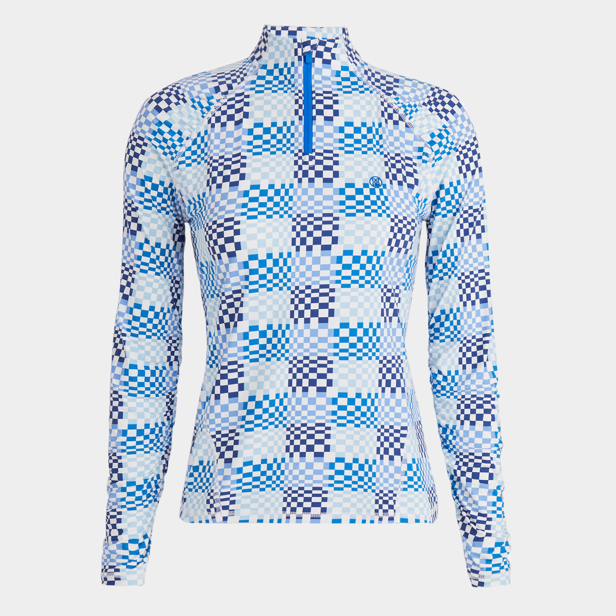 Nylon quarter cheap zip pullover