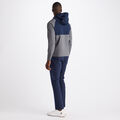 HOODED TECH INTERLOCK QUARTER ZIP PULLOVER image number 5