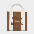 LIMITED EDITION PRAY FOR BIRDIES SQUARE BAG image number 2