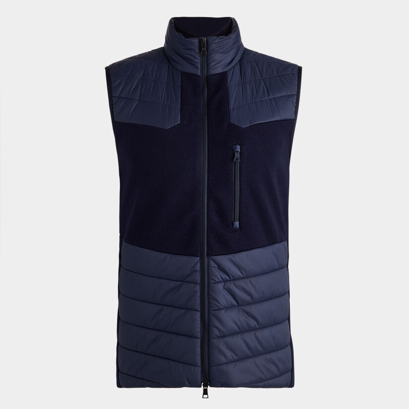 CIRCLE G'S CHENILLE MERINO WOOL VEST image number 1