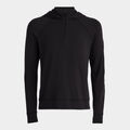 HOODED LUXE QUARTER ZIP MID LAYER image number 1
