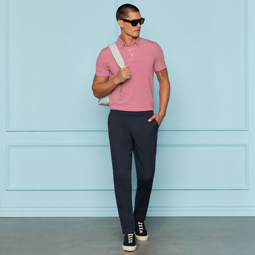 ALL PLAY COTTON STRETCH STRAIGHT LEG TROUSER image number 2