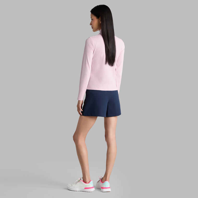 FITTED RIB 1/4 ZIP PULLOVER image number 4