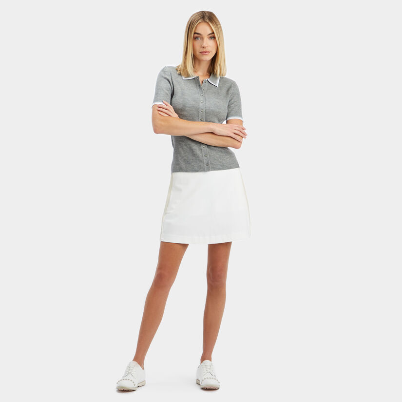 White polo clearance sweater womens