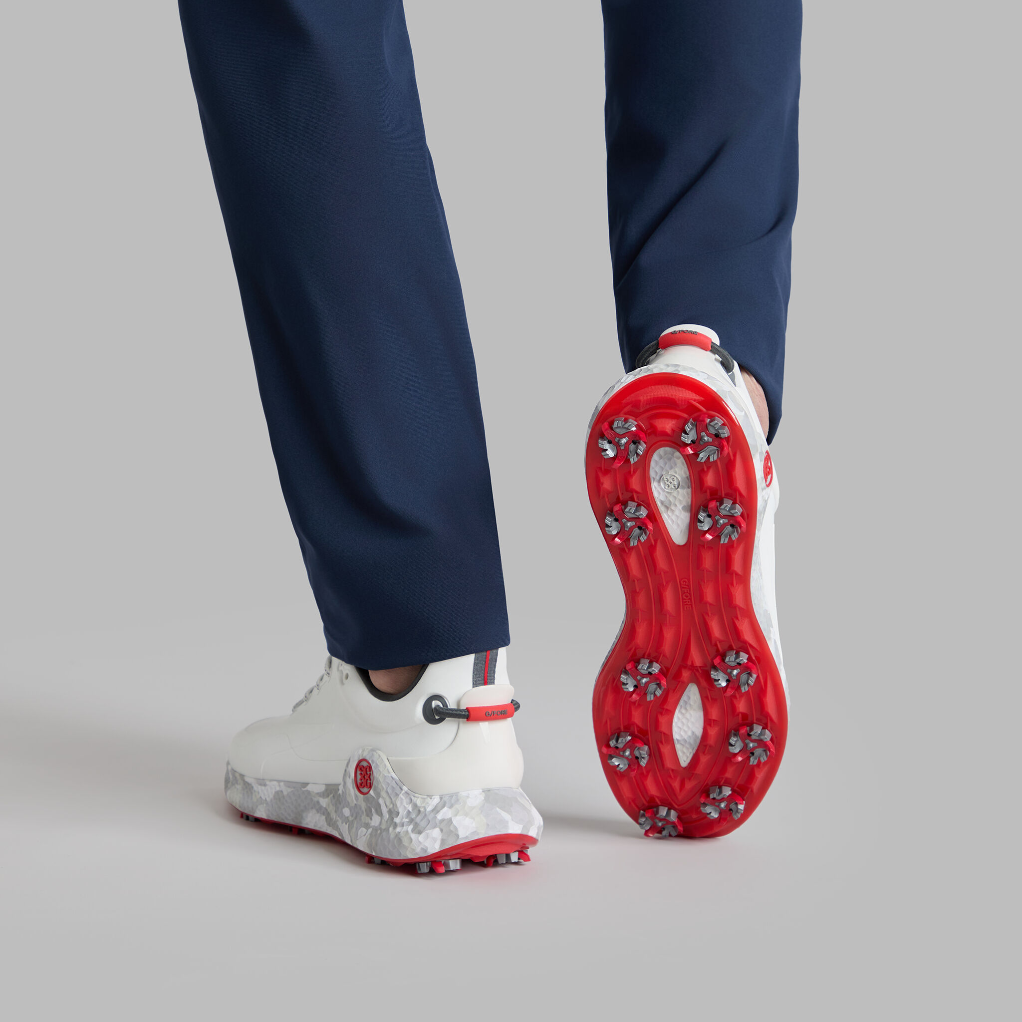 【G FORE】CAMO MG4+ O2 G/LOCK(MEN) / 追跡付 MEN'S MG4+ O2 G/LOCK CAMO MID SOLE GOLF SHOE | MEN'S GOLF