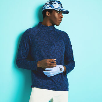 ICON CAMO LUXE QUARTER ZIP MID LAYER