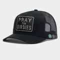 PRAY FOR BIRDIES COTTON TWILL TRUCKER HAT image number 1
