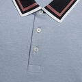 G/FORE X MR P. CONTRAST TECHNICAL COTTON BLEND POLO image number 5