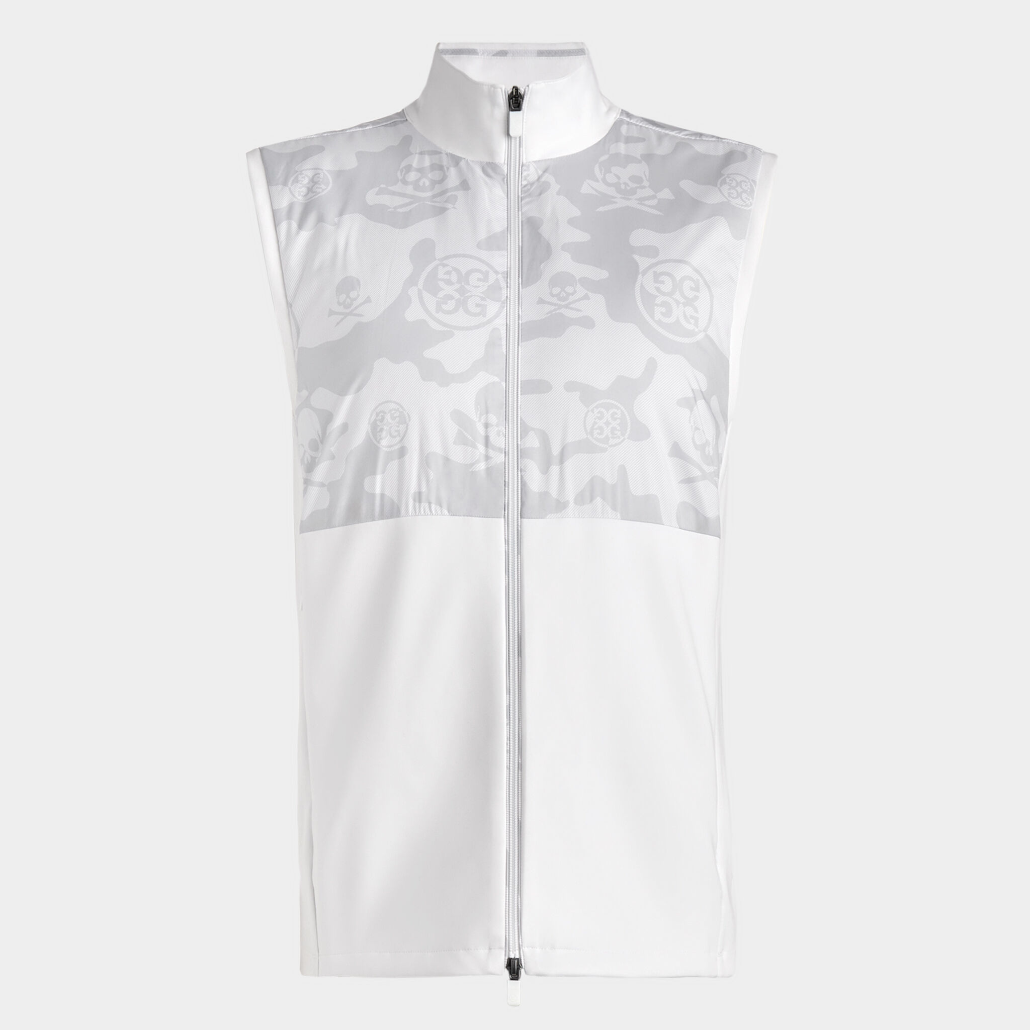 White camo cheap vests