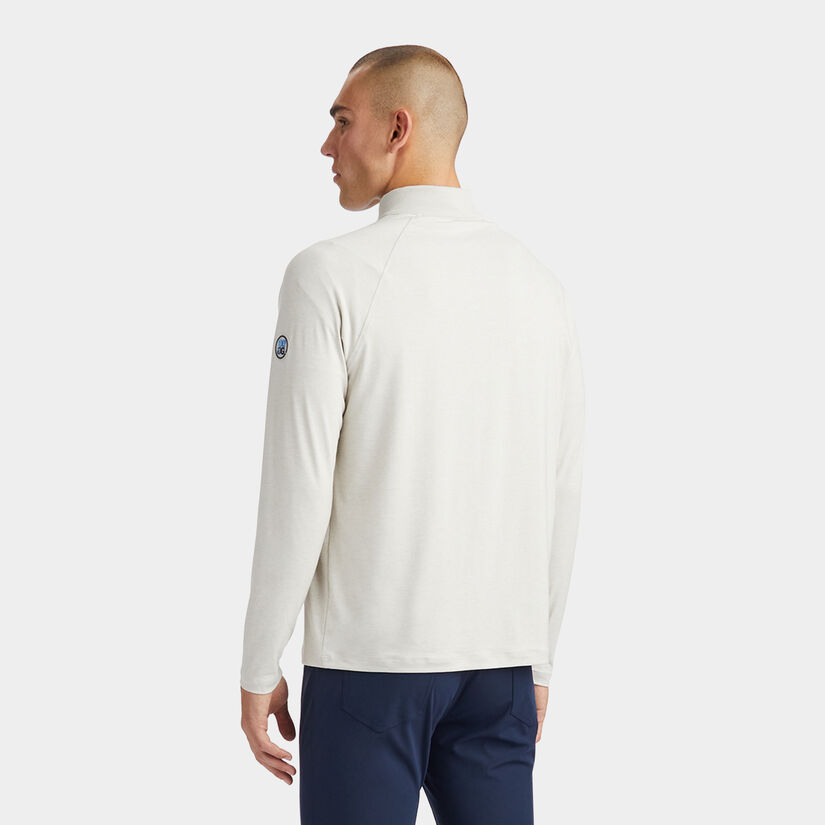 MÉLANGE LUXE QUARTER ZIP MID LAYER image number 5