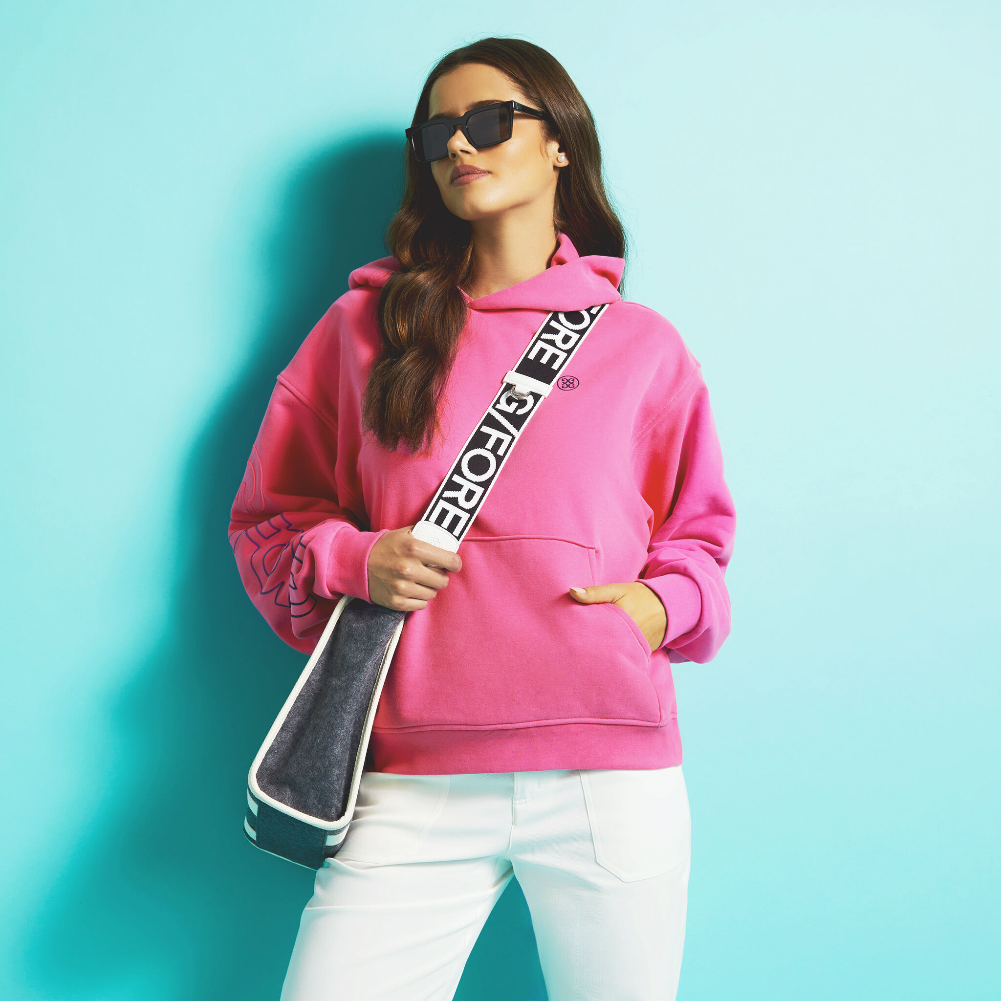 Pink maverick cheap hoodie