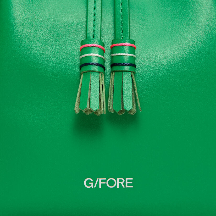 LEATHER CART BUCKET BAG image number 3