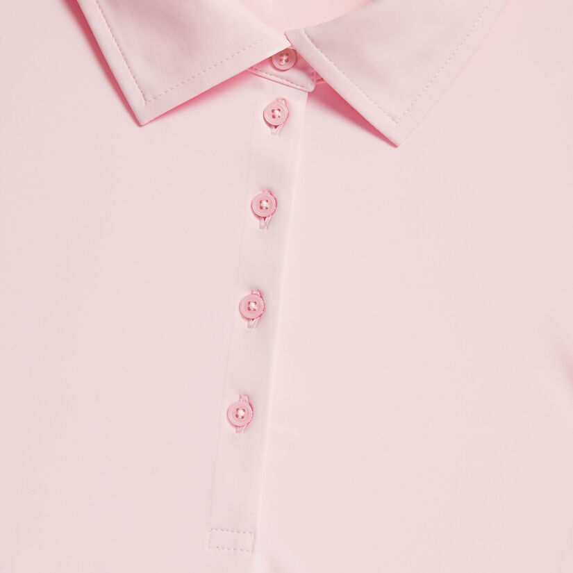 FEATHERWEIGHT SILKY TECH NYLON SLEEVELESS POLO image number 6