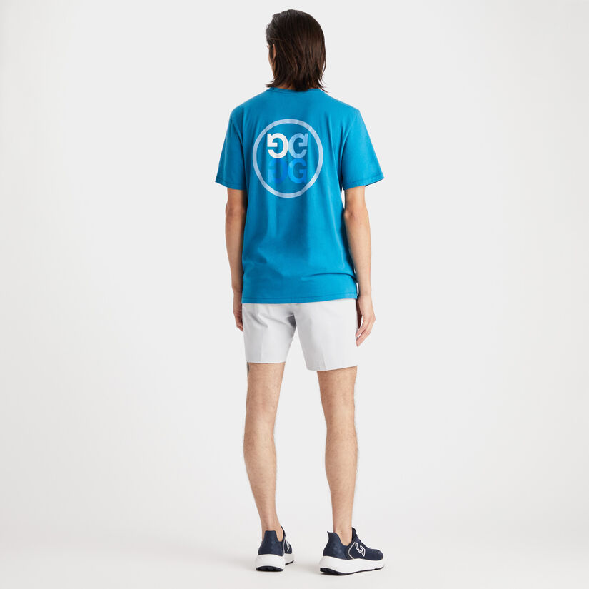 GRADIENT CIRCLE G'S COTTON SLIM FIT TEE image number 5