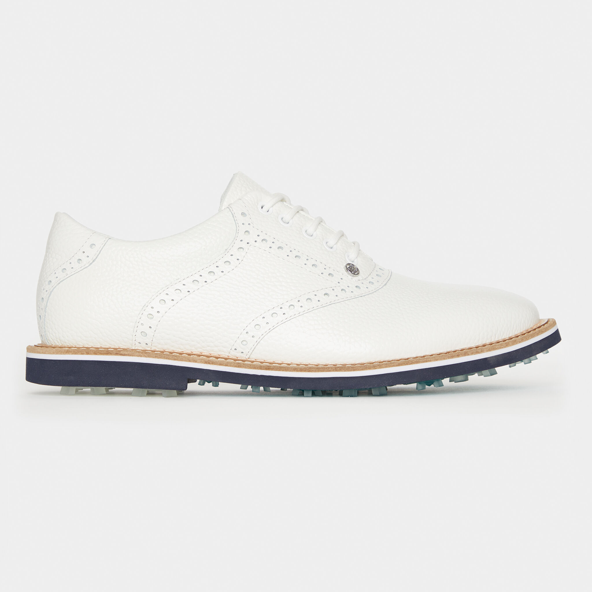 MEN S GALLIVANTER PEBBLE LEATHER SADDLE GOLF SHOE