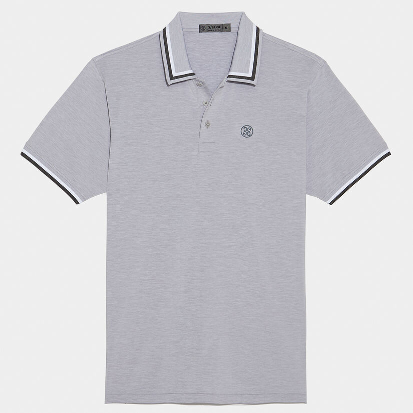 TUX RIB COLLAR TECH JERSEY SLIM FIT POLO image number 1