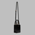 Metal Tees Box Calf Leather Mini Tote image number 3