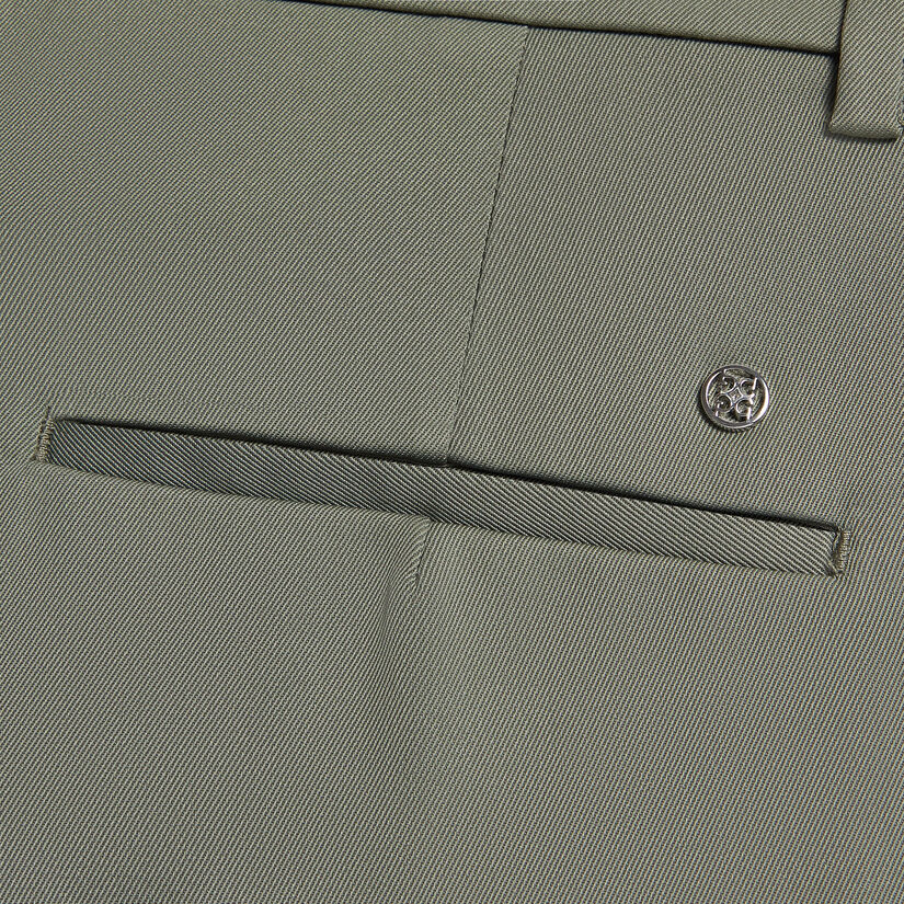 STRETCH TECH TWILL MID RISE STRAIGHT LEG TROUSER image number 6