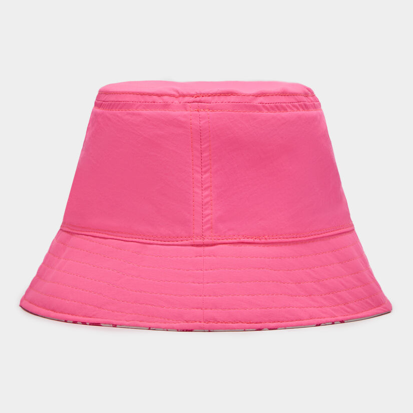 SKETCH NYLON TAFFETA REVERSIBLE BUCKET HAT image number 4