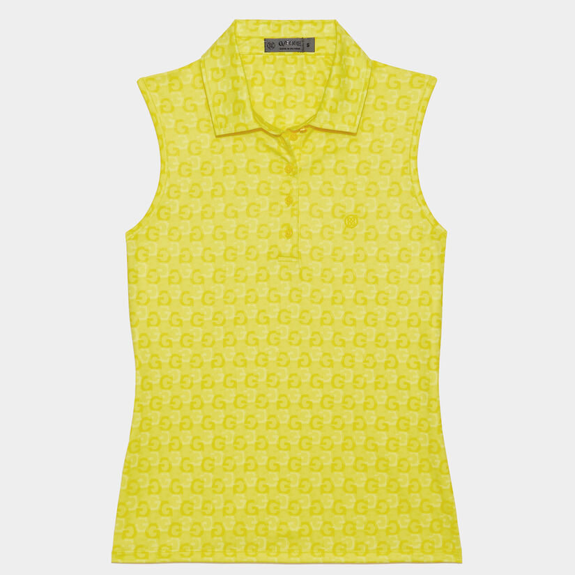 MINI G'S TECH JERSEY SLEEVELESS POLO image number 1
