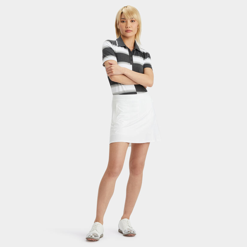 OFFSET GRADIENT STRIPE TECH POLO image number 4