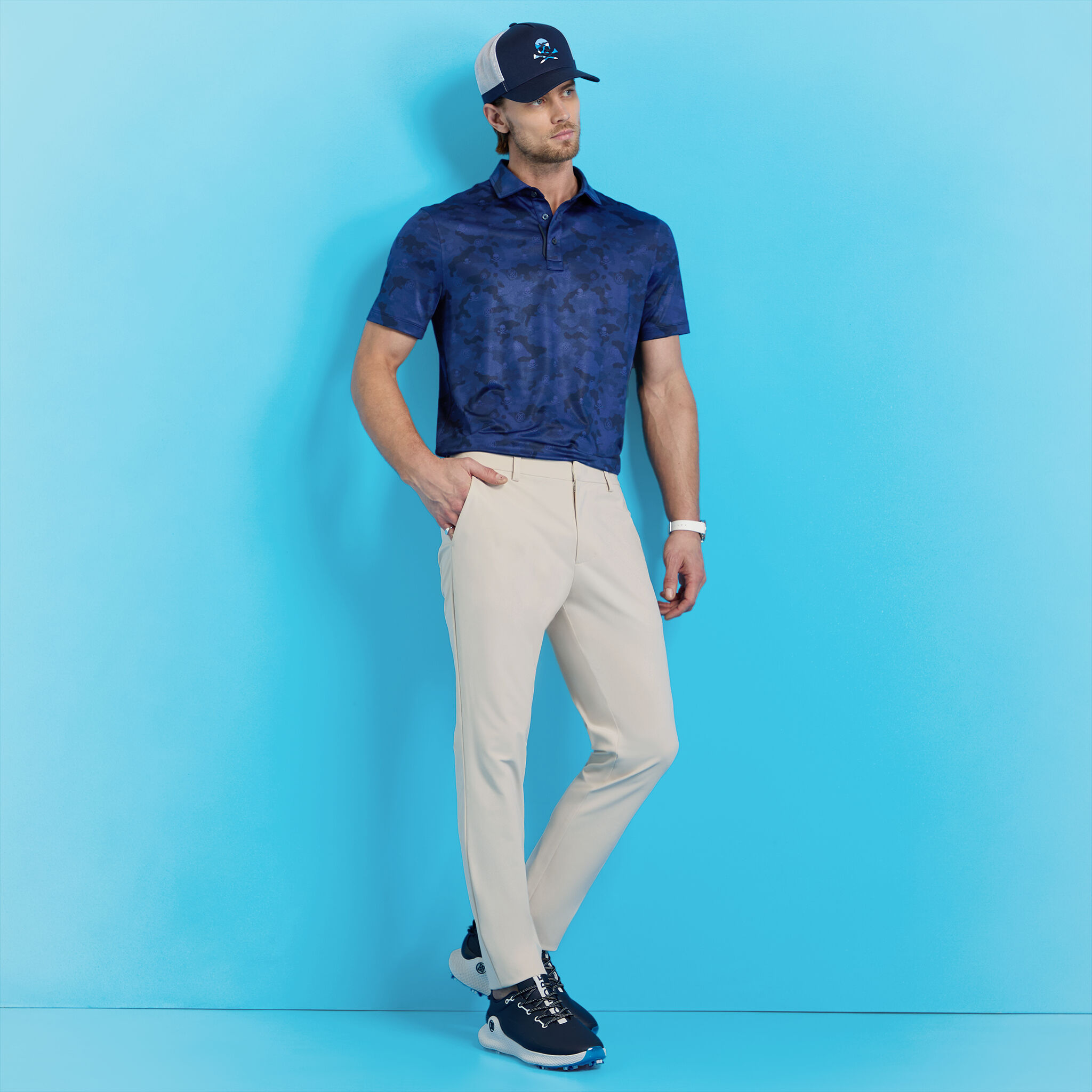 Hyper Stretch Golf Pants Olive – RUFFLOG