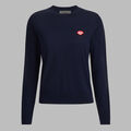 LOVE GOLF MERINO WOOL CREWNECK SWEATER image number 1