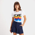 COLOUR BLEND FORE COTTON SLIM FIT TEE image number 3